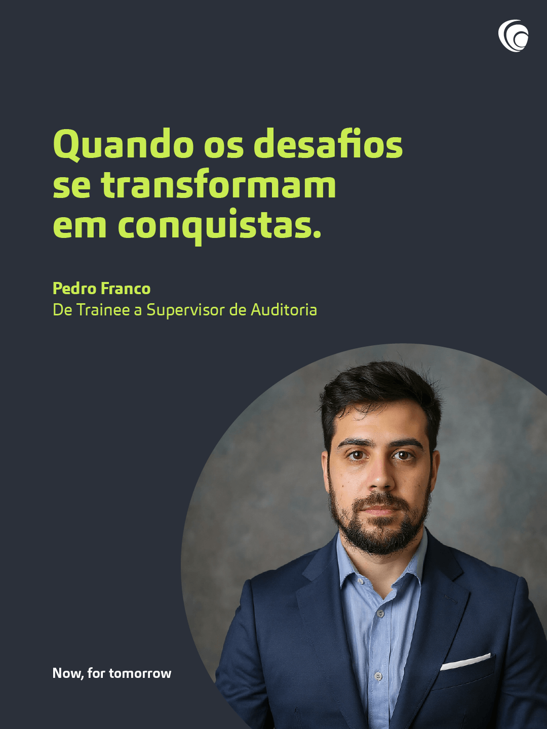 De trainee a supervisor: a trajetória de crescimento de Pedro Franco