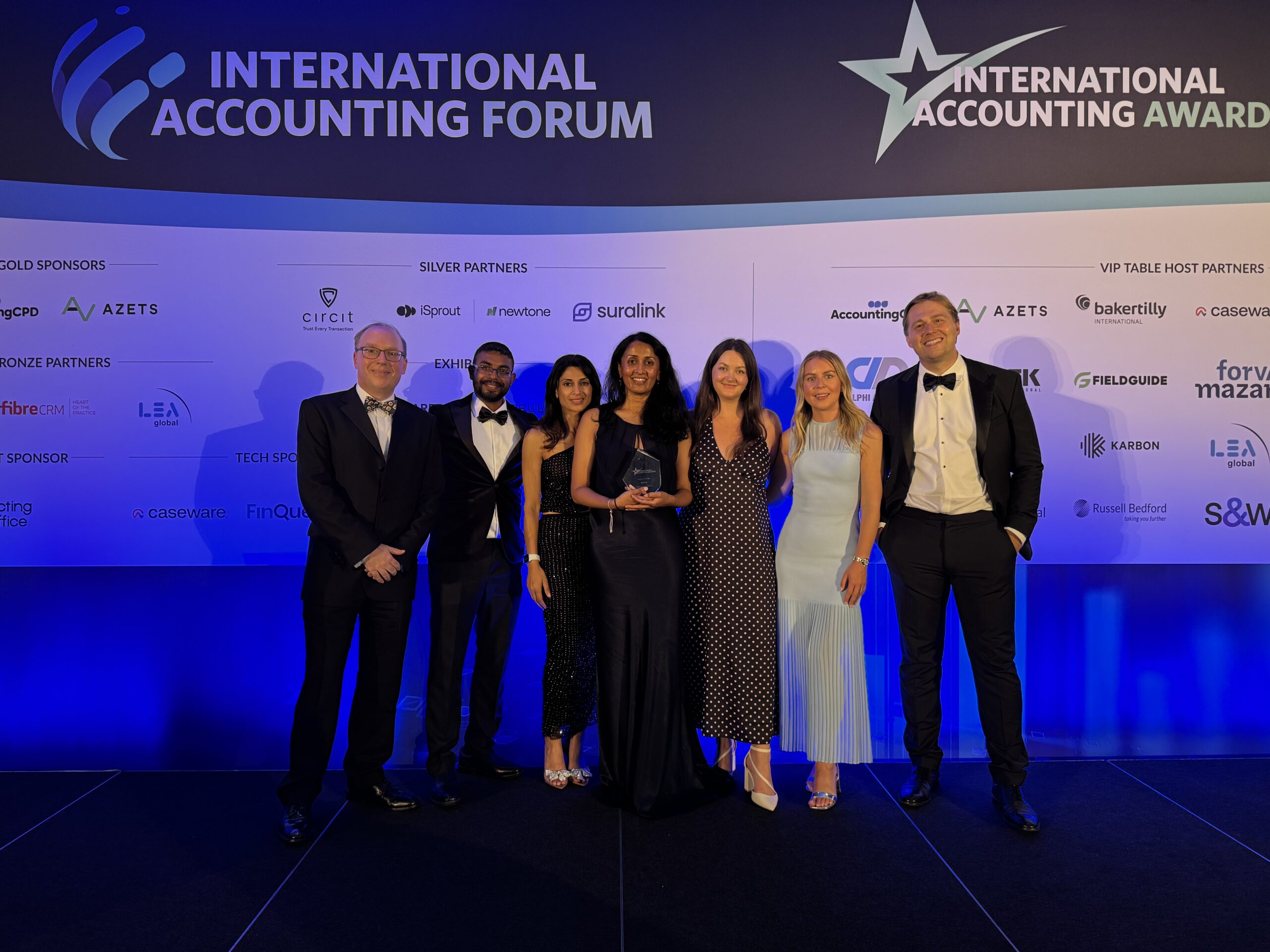 Baker Tilly International é eleita Rede do Ano no International Accounting Forum & Awards